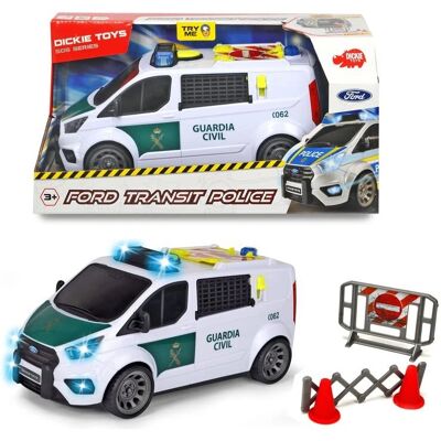 Modello di Dickie Toys - Guardia Civile 28cm con luci e suoni - Veicolo giocattolo Modello di Dickie Toys - Guardia Civile 28cm con luci e suoni - Veicolo giocattolo