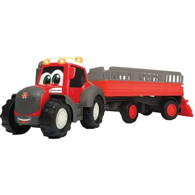 ABC Spielzeug Massey Ferguson Traktor mit Tiertransport - 30cm, Für 1 Jahr und Älter ABC Spielzeug Massey Ferguson Traktor mit Tiertransport - 30cm, Für 1 Jahr und Älter