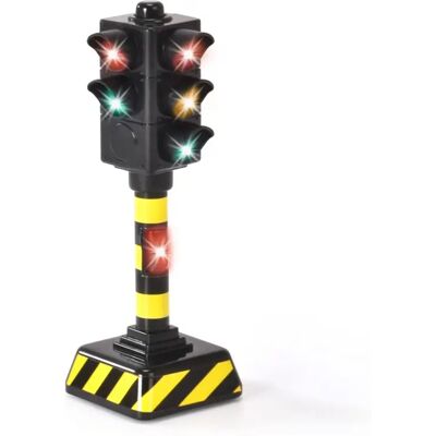 Dickie Toys Trafikklys - Lys og Lyd - 12cm Dickie Toys Trafikklys - Lys og Lyd - 12cm