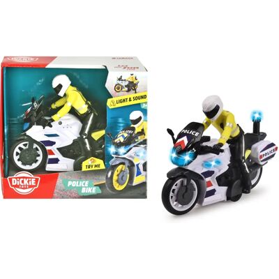 Vehículo de juego Majorette 203712018002 - Motocicleta de policía Vehículo de juego Majorette 203712018002 - Motocicleta de policía