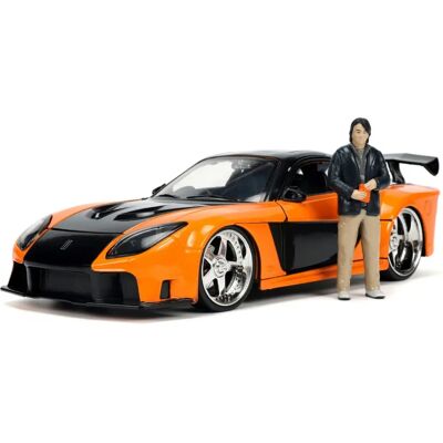 Jada Toys Mazda RX7 1:24 - Modèle Han Fast & Furious - Publicité Jada Toys Mazda RX7 1:24 - Modèle Han Fast & Furious - Publicité