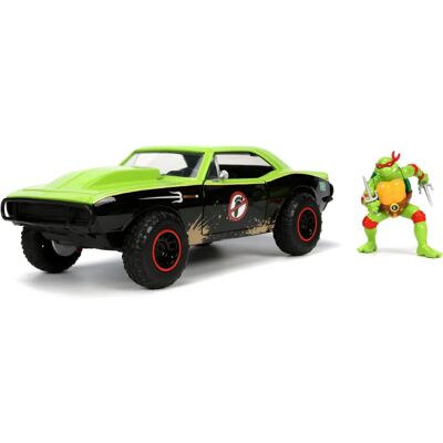 Jada Toys Raphael Chevy Camaro - Modell 1:24 Teenage Mutant Ninja Turtles Jada Toys Raphael Chevy Camaro - Modell 1:24 Teenage Mutant Ninja Turtles