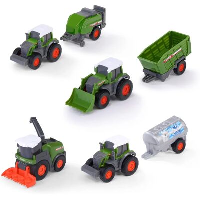 Dickie Toys Fendt Micro Veicoli Agricoli - Multi colori Dickie Toys Fendt Micro Veicoli Agricoli - Multi colori