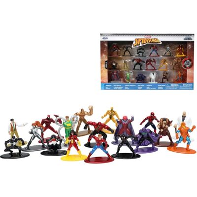 Jada Toys Marvel Nano Metalfigs Pack de 18 Mini Figurines - Vague 8 Jada Toys Marvel Nano Metalfigs Pack de 18 Mini Figurines - Vague 8
