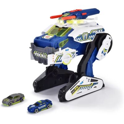 Dickie Toys Hibrid Rendőrautó és Hajó - Játék Szett Dickie Toys Hibrid Rendőrautó és Hajó - Játék Szett