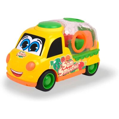Camionnette Smoby ABC Sam Smoothie Jaune - Véhicule Camionnette Smoby ABC Sam Smoothie Jaune - Véhicule