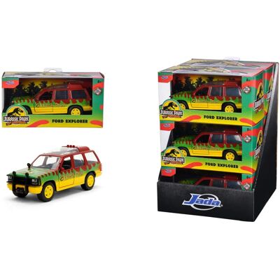 Jada Toys Jurassic World Diecast Model Ford Explorer 1/32 - Vehicle for Collectors Jada Toys Jurassic World Diecast Model Ford Explorer 1/32 - Vehicle for Collectors