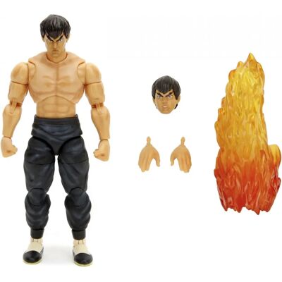 Jada Street Fighter II Fei-Long 6" Figurine - Publicité Jada Street Fighter II Fei-Long 6" Figurine - Publicité
