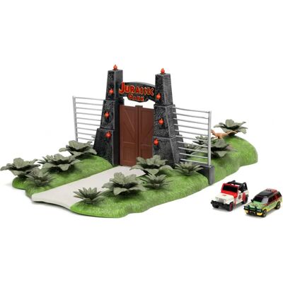 Ensemble de Scène Nano Jurassic World - Diorama Parc Jurassique - Publicité Ensemble de Scène Nano Jurassic World - Diorama Parc Jurassique - Publicité