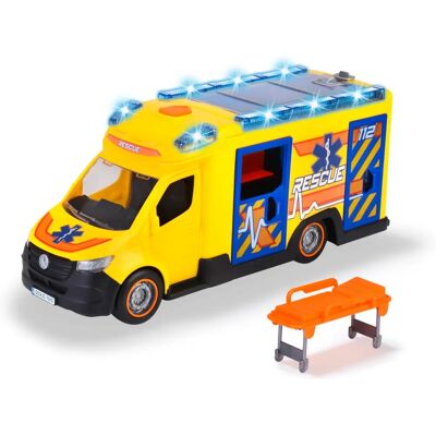 Mercedes-Benz Sprinter Rescue - Leksakssanitära med ljus och ljud Mercedes-Benz Sprinter Rescue - Leksakssanitära med ljus och ljud
