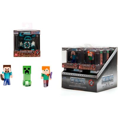 Jada Toys Minecraft Nano Metalfigs - 12 Verschiedene Mini-Figuren Jada Toys Minecraft Nano Metalfigs - 12 Verschiedene Mini-Figuren