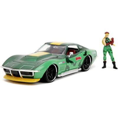 Jada Hollywood Rides Street Fighter 1969 Chevrolet Stingray z figurką (253255061) Jada Hollywood Rides Street Fighter 1969 Chevrolet Stingray z figurką (253255061)