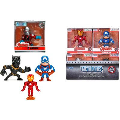 Ensemble de Mini-Figurines Marvel Jada Toys - 12 Figures - 5cm - Avengers Ensemble de Mini-Figurines Marvel Jada Toys - 12 Figures - 5cm - Avengers