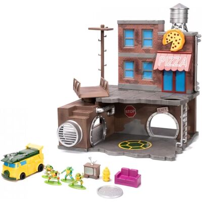 Jada Toys Teenage Mutant Ninja Turtles Nano Scene - Action Figure Set Jada Toys Teenage Mutant Ninja Turtles Nano Scene - Action Figure Set