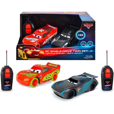 Jada RC Disney Cars Glow - Flash & Jackson - 1:32 - Publicité Jada RC Disney Cars Glow - Flash & Jackson - 1:32 - Publicité