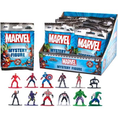 Jada Toys Marvel Nano Metalfigs Sortiment - 24 Figuren - 4cm Jada Toys Marvel Nano Metalfigs Sortiment - 24 Figuren - 4cm