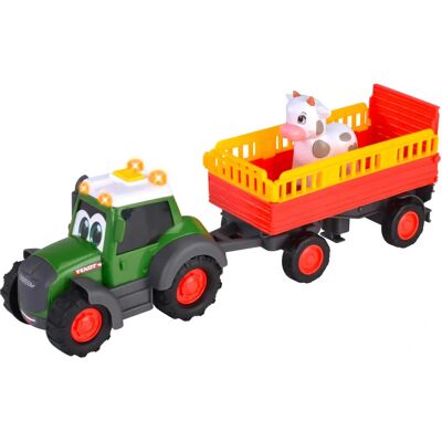 Dickie Toys Fendt Traktor med Dyretreiler - Leketraktor Dickie Toys Fendt Traktor med Dyretreiler - Leketraktor