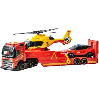 Camion de secours Ume de Dickie Toys - Véhiculé de sauvetage, Orange, 41cm - Publicité Camion de secours Ume de Dickie Toys - Véhiculé de sauvetage, Orange, 41cm - Publicité