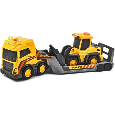 Camión Volvo Excavadora Luz y Sonido 32cm - Camión con excavadora Camión Volvo Excavadora Luz y Sonido 32cm - Camión con excavadora