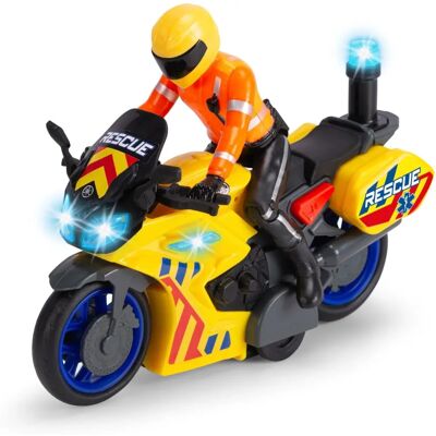 Moto di salvataggio Dickie - Frizione, Luci & Suoni - Multicolore Moto di salvataggio Dickie - Frizione, Luci & Suoni - Multicolore