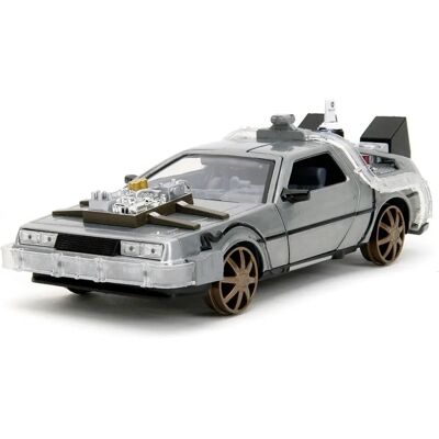 Jada Toys Ritorno al Futuro 3 Modello in pressofuso 1/24 Macchina del tempo Jada Toys Ritorno al Futuro 3 Modello in pressofuso 1/24 Macchina del tempo