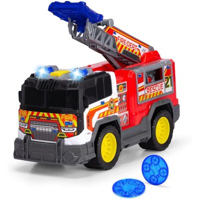 Camión de Bomberos Simba Dickie - 30cm, Luces y Sonido - Vehículo de Bomberos Camión de Bomberos Simba Dickie - 30cm, Luces y Sonido - Vehículo de Bomberos