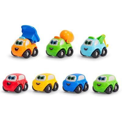 ABC City Team Auto - 7 Fargerike Lekebiler ABC City Team Auto - 7 Fargerike Lekebiler