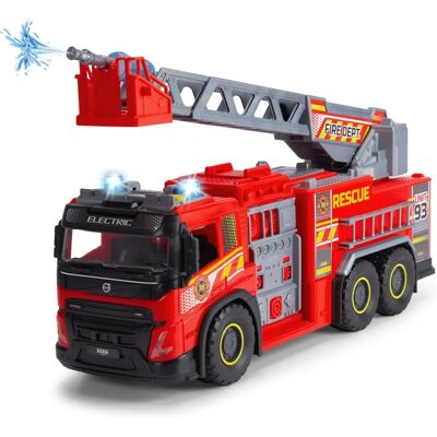 Dickie Toys Volvo Brannbil - 57cm, Vannsprøyte, Lys og Lyd Dickie Toys Volvo Brannbil - 57cm, Vannsprøyte, Lys og Lyd
