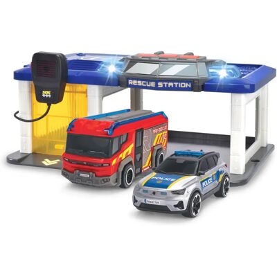 Dickie Toys Katasztrófahelyzetek Szerelvény - Mentőállomás Dickie Toys Katasztrófahelyzetek Szerelvény - Mentőállomás