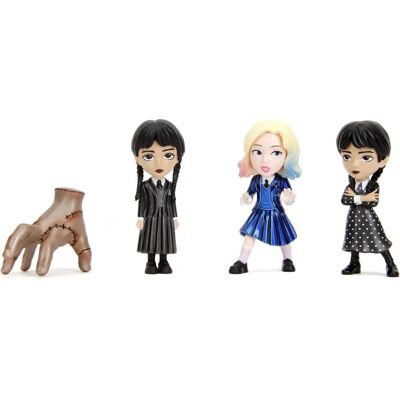 Dětská hračka Jada Toys - 4balení Nano Metalfigs Wednesday - 4cm Dětská hračka Jada Toys - 4balení Nano Metalfigs Wednesday - 4cm