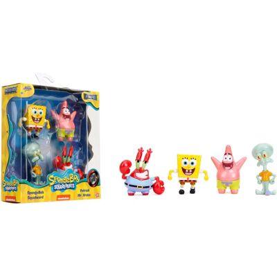 Figurines Nano Metal de SpongeBob - Vague 1 - 4 cm Figurines Nano Metal de SpongeBob - Vague 1 - 4 cm