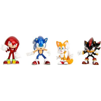 Jada Sonic Metalfigs 4-Pack - Figuras de ação Jada Sonic Metalfigs 4-Pack - Figuras de ação