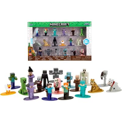 Nanofigurki Minecraft od Jada - Seria Wave 12 - 18 Metalowe Figurki Nanofigurki Minecraft od Jada - Seria Wave 12 - 18 Metalowe Figurki