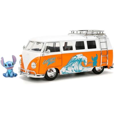 Jada Toys Stitch 1961 VW Beetle - Figurine Jada Toys Stitch 1961 VW Beetle - Figurine