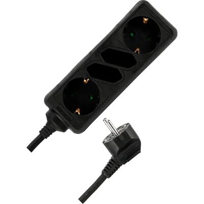 Multiprise Rev Ritter 4 Prises Noire - Power Strip Multiprise Rev Ritter 4 Prises Noire - Power Strip