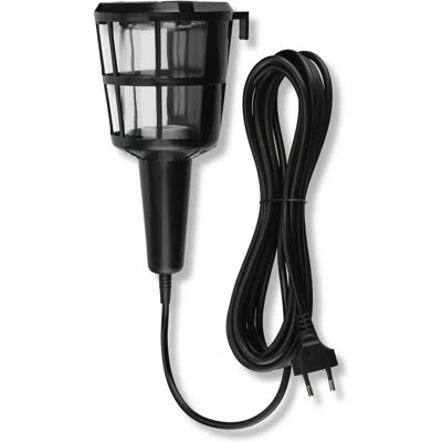 REV Lampe de travail portable - E27, 60W, câble 5m - Noir REV Lampe de travail portable - E27, 60W, câble 5m - Noir