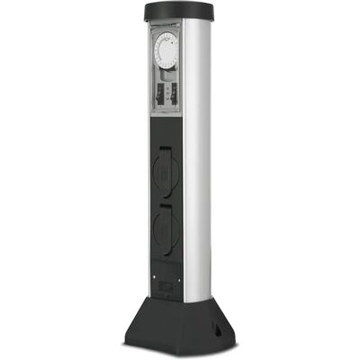 REV Regleta Modelo 0068206258 con Temporizador - Exterior IP44 REV Regleta Modelo 0068206258 con Temporizador - Exterior IP44