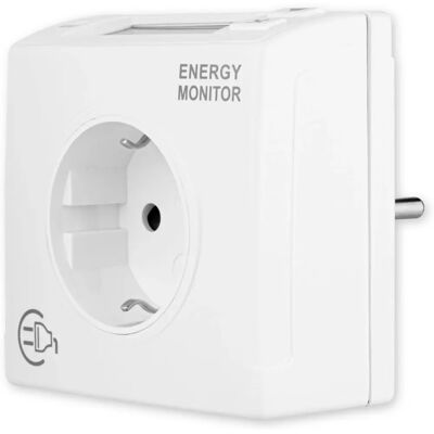REV Energie Meter Wit - Energie Meetapparaat REV Energie Meter Wit - Energie Meetapparaat