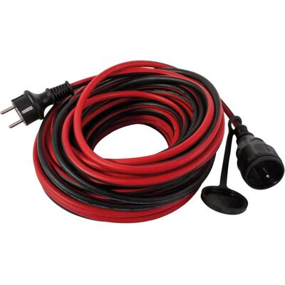 REV Ritter Cavo di prolunga 10m Rosso/Nero - Cavo di prolunga REV Ritter Cavo di prolunga 10m Rosso/Nero - Cavo di prolunga