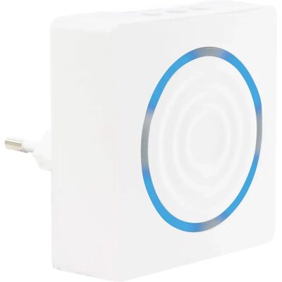 Link2Home 0088237012 Timbre inalámbrico - Azul y Blanco - Alcance hasta 100m Link2Home 0088237012 Timbre inalámbrico - Azul y Blanco - Alcance hasta 100m