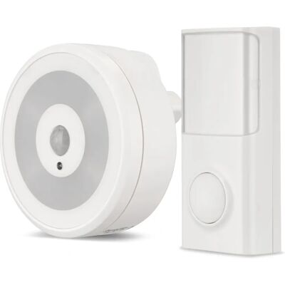 REV 0082180103 Campanilla inalámbrica con sensor de movimiento - Kit completo REV 0082180103 Campanilla inalámbrica con sensor de movimiento - Kit completo