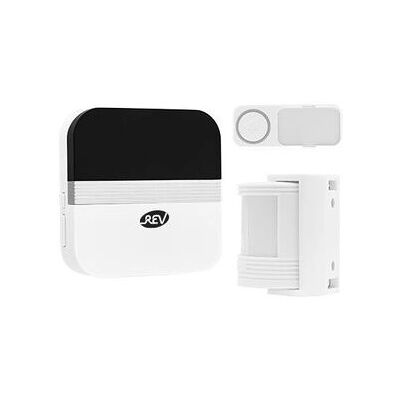 REV Kit Campanello Wireless Bianco - Modello 0082640103 REV Kit Campanello Wireless Bianco - Modello 0082640103