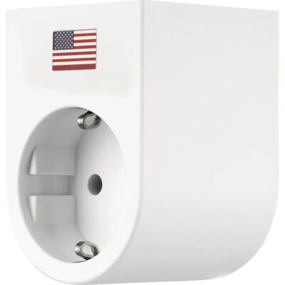 REV Reiseadapter USA Weiß - Reisestecker Traveler REV Reiseadapter USA Weiß - Reisestecker Traveler