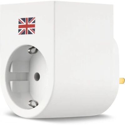 REV Ritter Adaptateur de voyage UK - Blanc REV Ritter Adaptateur de voyage UK - Blanc