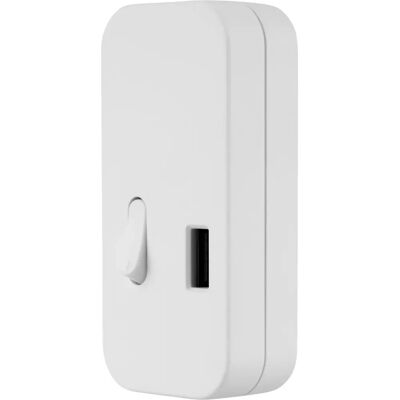 REV - 0033050112 - USB-A - Blanc - Interrupteur à cordon REV - 0033050112 - USB-A - Blanc - Interrupteur à cordon