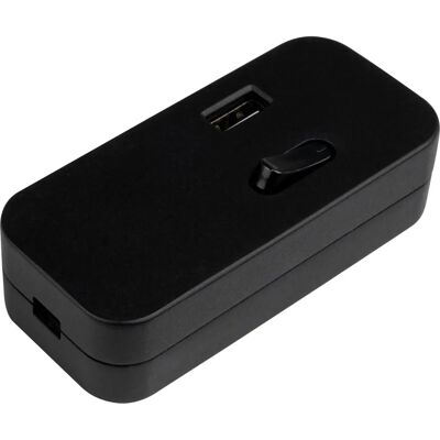 REV - 0033050512 - USB-A - Noir - Interrupteur à cordon REV - 0033050512 - USB-A - Noir - Interrupteur à cordon