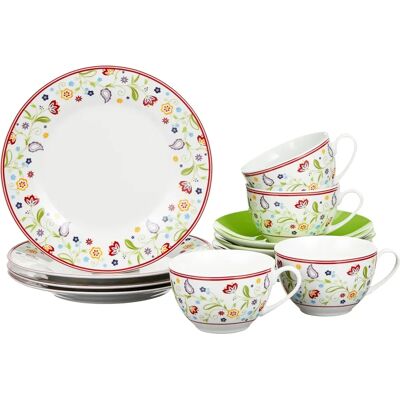 Ritzenhoff & Breker Shanti Doppio Kaffeeservice - 12-tlg bunt Ritzenhoff & Breker Shanti Doppio Kaffeeservice - 12-tlg bunt
