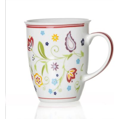 R&B SHANTI Tasse Multicolore - Tasse à Café - Publicité R&B SHANTI Tasse Multicolore - Tasse à Café - Publicité