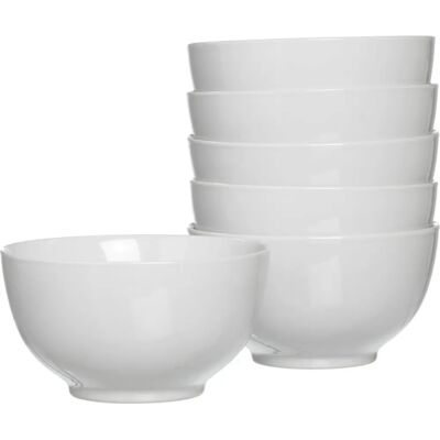 Ritzenhoff & Breker Bianco - Bols en porcelaine, 6 pcs Ritzenhoff & Breker Bianco - Bols en porcelaine, 6 pcs