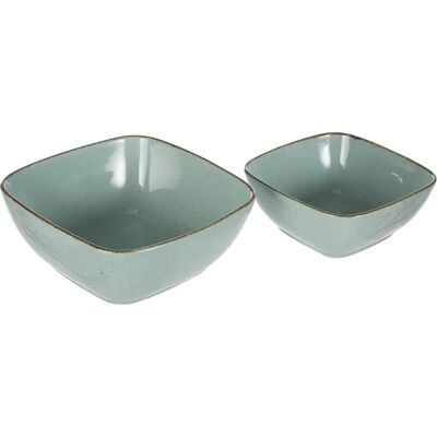 Ritzenhoff & Breker Casa Bols en porcelaine bleue - Set de 2 Ritzenhoff & Breker Casa Bols en porcelaine bleue - Set de 2